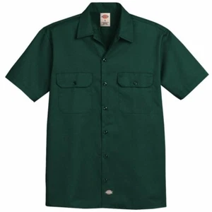 Dickies Men's Size S-2XL 3XL 4XL 5XL Short Sleeve Work Shirt Shop Mechanics 1574 - Picture 1 of 54
