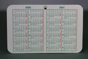 ROLEX - Kalender 2000 - 2001 - Bild 1 von 2
