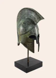 Casco Corintio Griego Antiguo Medieval Disfraz LARP Recreación - Imagen 1 de 5
