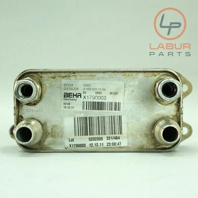 Radiador enfriador de aceite transmisión R172 W204 12-16 Mercedes SLK250 C250 B043 Foto 1 de 4