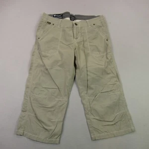 Kuhl Pants Womens 8 Short Straight Leg Capri Pockets Lightweight Hiking - Picture 1 of 11