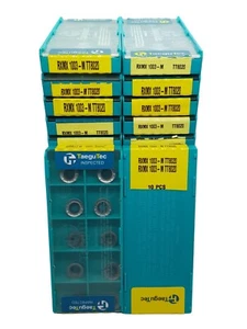 x10 TaeguTec Carbide Inserts RXMX 1003-M TT8020 Tips IS5 - Picture 1 of 1