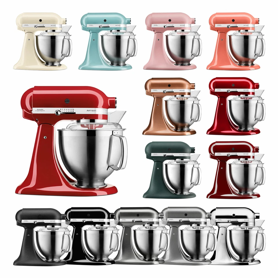 KitchenAid Artisan 5KSM185PS robot de cocina 4,8 L accionamiento directo reparado en fábrica - Imagen 1 de 1