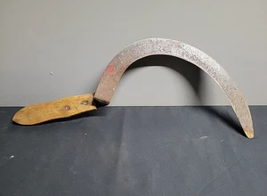 Vintage Handsense Sichel mit Holzgriff 11" lange Klinge - Bild 1 von 16