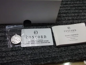 MOVIMIENTO Y ESFERA Y MANO SARATOGA DE CUARZO GENUINO CONCORD 6 JOYAS - Imagen 1 de 5