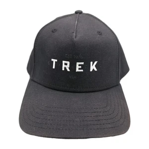 Cappello Berretto Ciclismo Trek Bike Cinghia Regolabile Nero Cotone - Foto 1 di 14