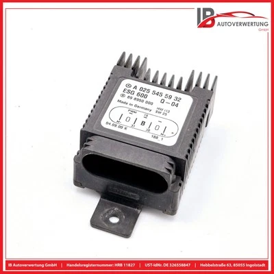 Control unit fan auxiliary fan A0255455932 Mercedes C208 CLK 200 Kompressor MB - Image 1 of 4