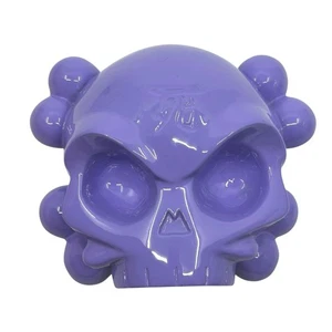 Fully Visual X Huck Gee Candy Collection Violet Purple Skullhead Metal Figure - Picture 1 of 10