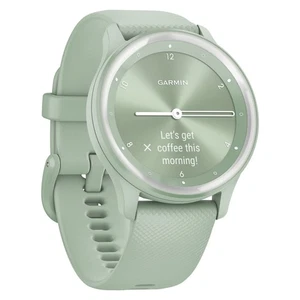 Garmin 010-02566-03 vivomove Sport Smartwatch mit Silikonband Cool Mint Case - Bild 1 von 8