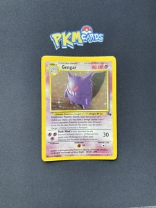 Pokémon TCG Gengar Fossil 5/62 Holo Rare HP. - Picture 1 of 7