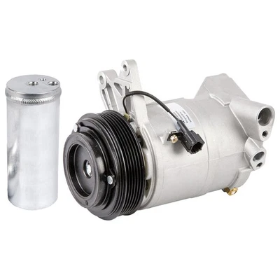 Compresor de aire acondicionado con secador de aire acondicionado para Nissan Quest 2004 2005 2006 2007 2008 2009 Foto 1 de 4