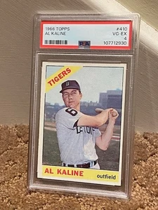 1966 Topps Al Kaline PSA 4 #410 Tigers Card NEW CASE -J - Picture 1 of 1