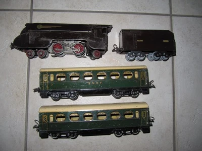 RAME ETOILE DU NORD HORNBY TRAIN  ECHELLE 0  NO JEP LR CR MARKLIN - Photo 1/4