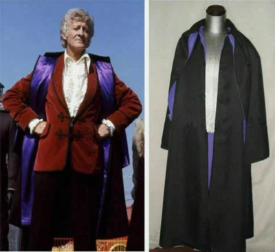 Третий Доктор Инвернесс Плащ Униформа Косплей костюм сделанный на заказ - Изображение 1 из 4