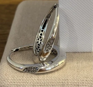 Pendientes de aro ovalados Capri Plus de plata de ley Roberto Coin  - Imagen 1 de 8