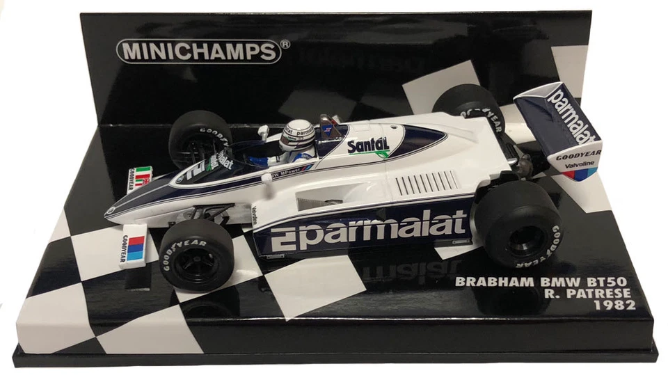 Minichamps Brabham BT50 #2 1982 - Ricardo Patrese 1/43 Scale - Image 1 of 1