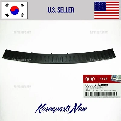 Cubierta de placa de paso de parachoques trasero 86636A9000 ⭐OEM⭐ para Kia Sedona 2015-2021 Foto 1 de 2