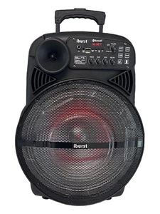 15" in 5000W Jumbo Portable Bluetooth Speaker Sound Party PA Remote FM USB LED - Zdjęcie 1 z 4