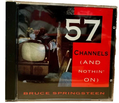 COLUMBIA PROMO CD 38K-74354 Bruce Springsteen - 57 Channels (And Nothin On) 1992 - Image 1 of 4