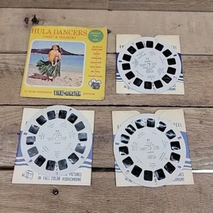 1951 Hula Dancers Oahu & Waikiki 3 Reels Sleeves View Master 61 63 73 - Picture 1 of 8