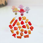  30 pièces perles de jeu chinois Nouvel An décoration téléphone pour enfants
