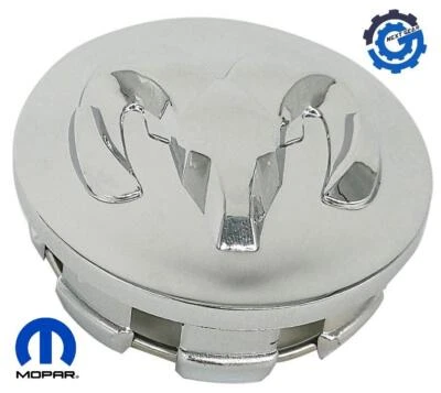 New OEM Mopar Chrome Ram Emblem Center Cap 2013-19 RAM 1500 1LB72SZ0AB - Image 1 of 4