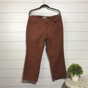 Christopher Banks Damen Jeans Größe 10 Kastanie Relaxed Straight Mid Rise - Bild 1 von 10