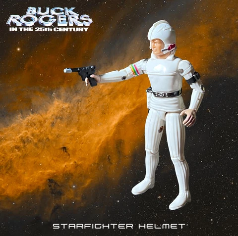 Mego Buck Rogers Helmet (does not include figure) Cover