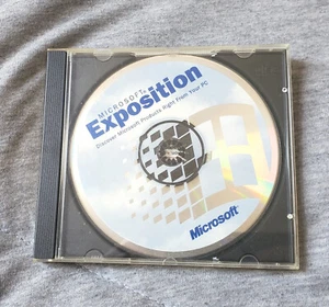 Vintage PC software MICROSOFT EXPOSITION - demo CD in jewel case - Bild 1 von 1