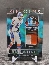 2023 Origins Steve Atwater Rise To The Hall Player Worn Patch 16/25 Broncos 