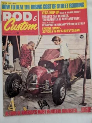 Rod & Custom Magazine February 1971  - Vol 19 No 2 - Image 1 of 2