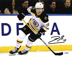 Foto firmada autografiada por Pavel Zacha Boston Bruins 8x10 certificado de autenticidad-JSA=- - Imagen 1 de 1