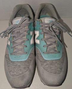 NEW BALANCE WOMEN WL696NOB REENGINEERED RUNNING CLASSICS GREY MINT Sneakers 9.5 - Picture 1 of 12