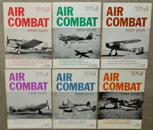 Vintage 1969 Air Combat 1939-1945 Vol. 2, Issues 1-6, WW2 Aircraft Magazine - Picture 1 of 11