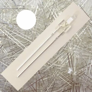 Torre LED 2mm Blanco Claro Cabeza Larga Cantidad a Elegir F8/1 - Imagen 1 de 1