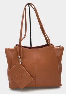 HOBO Essential Large Lion Soft Saffiano Leather Tote Bag w/ Wristlet NWT - Picture 1 of 7
