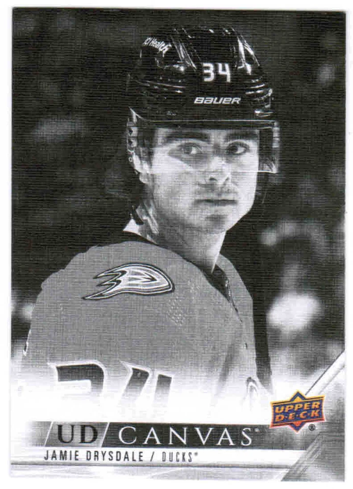22/23 2022 UPPER DECK SERIES 1 UD CANVAS BLACK & WHITE CARDS C1-C90 U-Pick List - Image 1 of 1