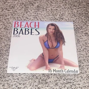 Calendario Beach Babes 2006 Vintage Sigillato Zebra Editoria - Foto 1 di 2