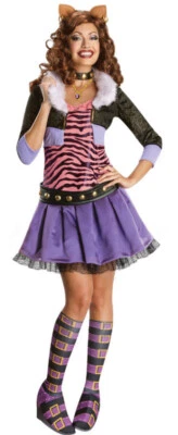 Rubie's Clawdeen Wolf Medium Monster High Fancy Dress Costume + Wig Pack Adult