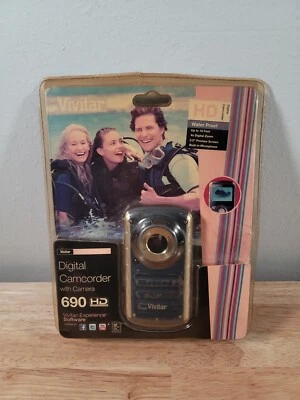Vivitar DVR 690HD 8 MB All Weather Camcorder New Open Box Read Desc - Image 1 of 3