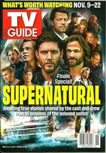 TV GUIDE MAGAZINE - NOVEMBER 2020 - FINALE SPECIAL! SUPERNATURAL- NO LABEL - Picture 1 of 1