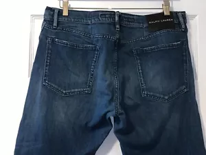 RALPH LAUREN BLACK LABEL MOTTO BLAU HERREN JEANS GR 36 - Bild 1 von 8