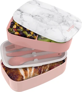 Bentgo Classic - Adult Bento Box, All-In-One Stackable Lunch Box Container with - Picture 1 of 7