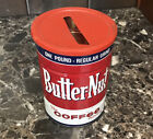 Butter-Nut Coffee tin, 1 lb. tall, Duncan Foods Co, Houston, TX