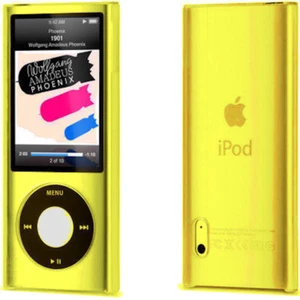 Funda protectora de cristal para iPod Nano 5G de quinta generación - amarilla - Imagen 1 de 1