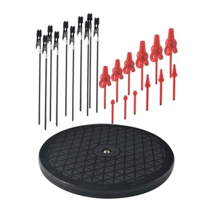Model Painting Stand Base Holder with Alligator Clip Sticks DIY 360 Rotation - Picture 1 of 7