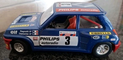 BBURAGO RENAULT R5 TURBO RAGNOTTI, Scala 1/24, MINT NO BOX - Immagine 1 di 4