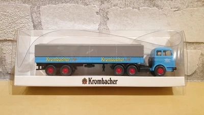 Wiking 2584 MB LPS 2223 Pritschensattelzug Krombacher Pils OVP H0 1:87 - Bild 1 von 4