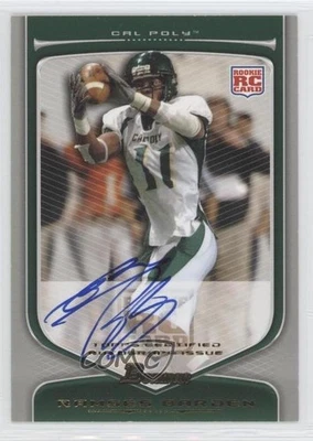 2009 Bowman Draft Picks Silver Rookie Auto /50 Ramses Barden #172 Auto RC - Image 1 of 2