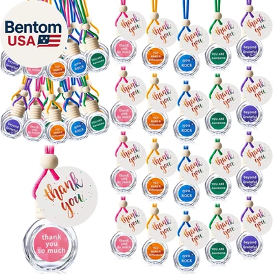 50 Piezas Botellas Difusor Ambientador Coche Colgante Regalos Navidad A Granel Foto 1 de 4